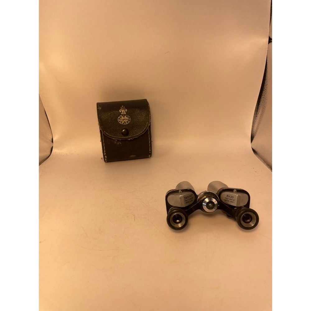 Vintage Vixen 7 x 18 Field 6.3 No. 641058 Type Binoculars with Carrying Case